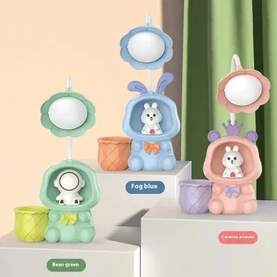Bunny LED Desk Lamp with Pencil Sharpener & Pen Holder